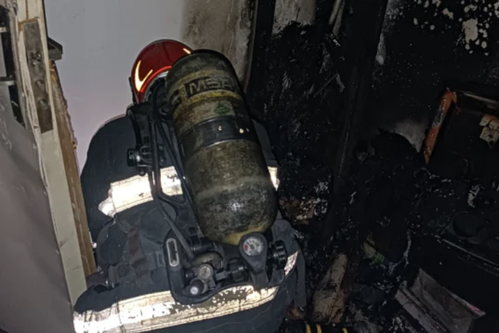 Se incendió un departamento en Alberdi